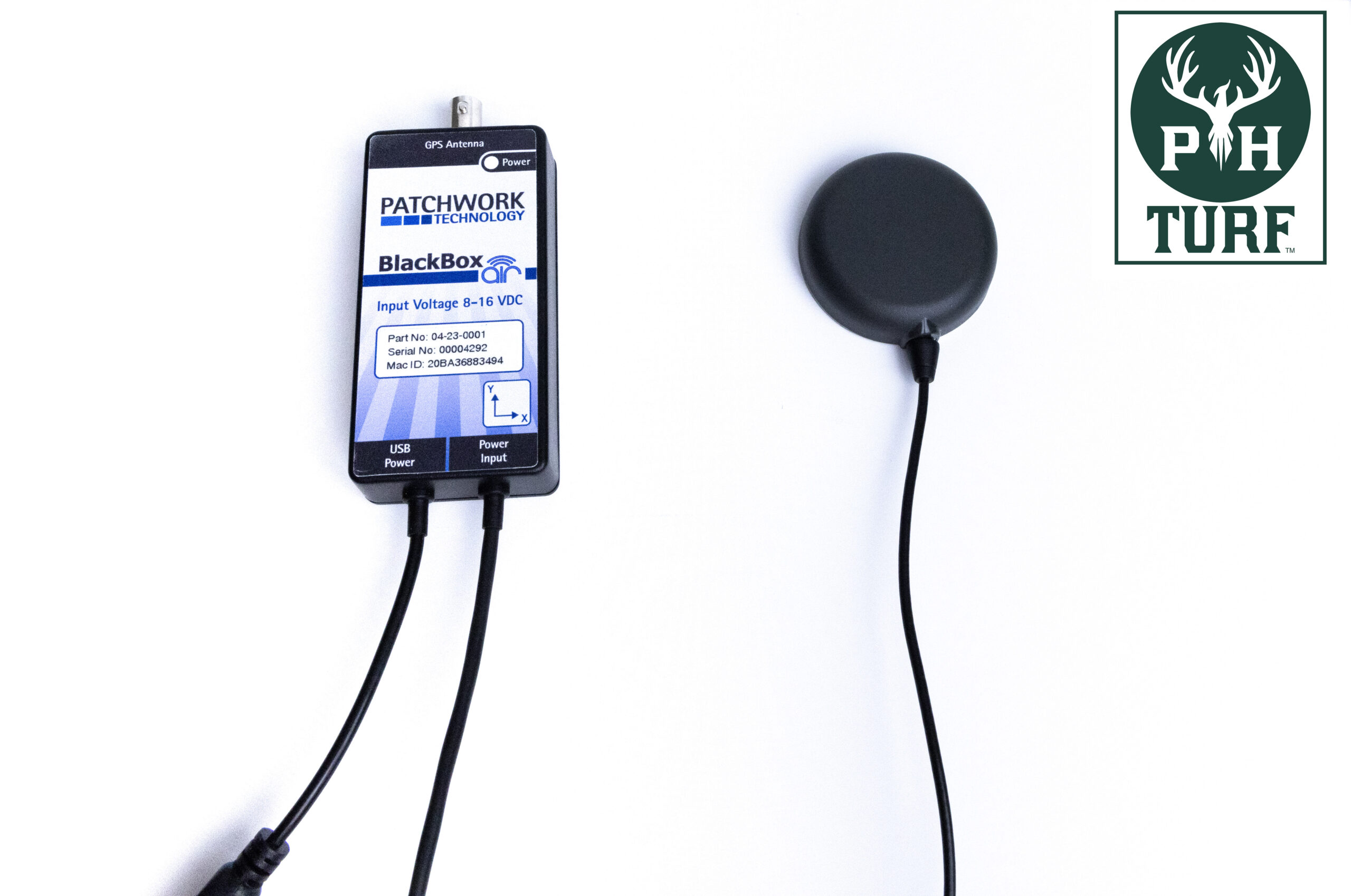 Patchwork GPS Antenna and Black Box Receiver